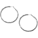 Brighton Pebble Large Hoop Earrings - Juli's Wearable Art