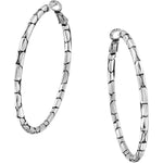 Brighton Pebble Large Hoop Earrings - Juli's Wearable Art