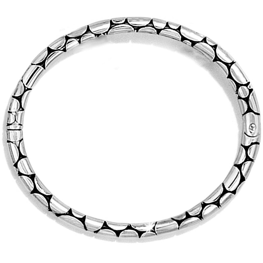 Brighton Pebble Slim Hinged Bangle - Juli's Wearable Art