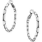 Brighton Pebble Small Hoop Earrings - Juli's Wearable Art