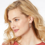 Brighton Pebble Small Hoop Earrings - Juli's Wearable Art