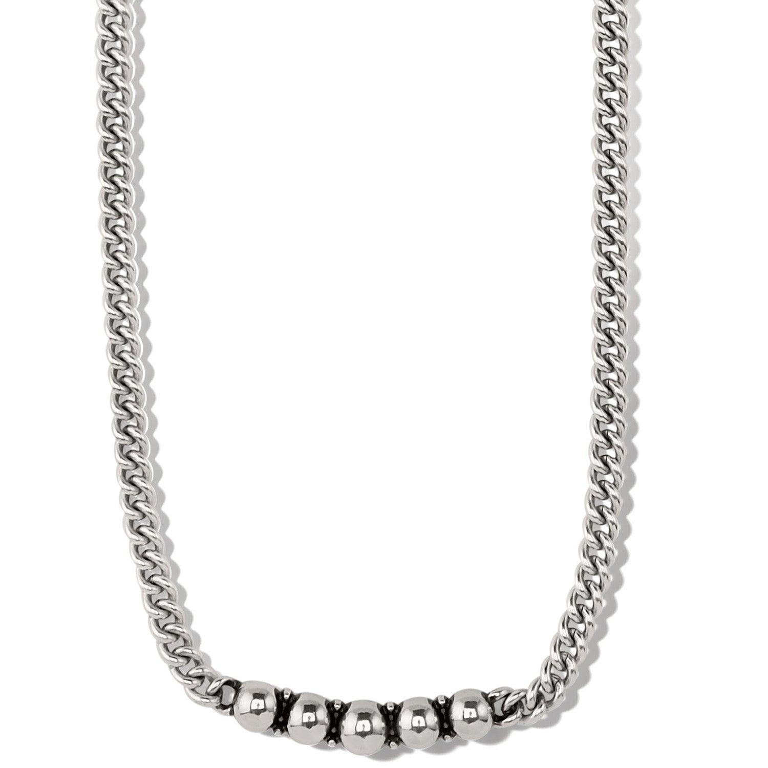 Brighton Pretty Tough Chain Collar Necklace - Juli's Wearable Art