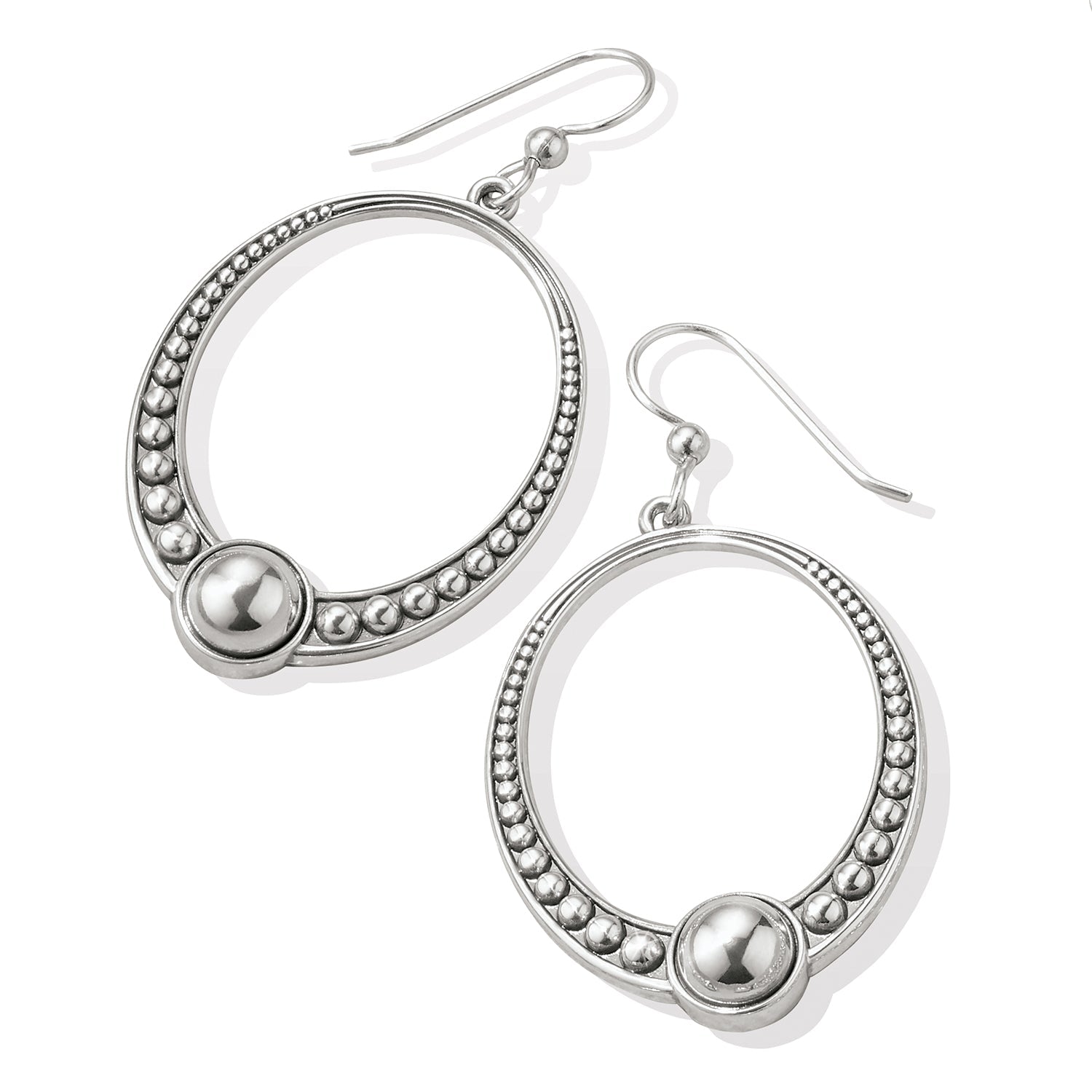 Brighton Pretty Tough Oval French Wire Earrings - Juli's Wearable Art
