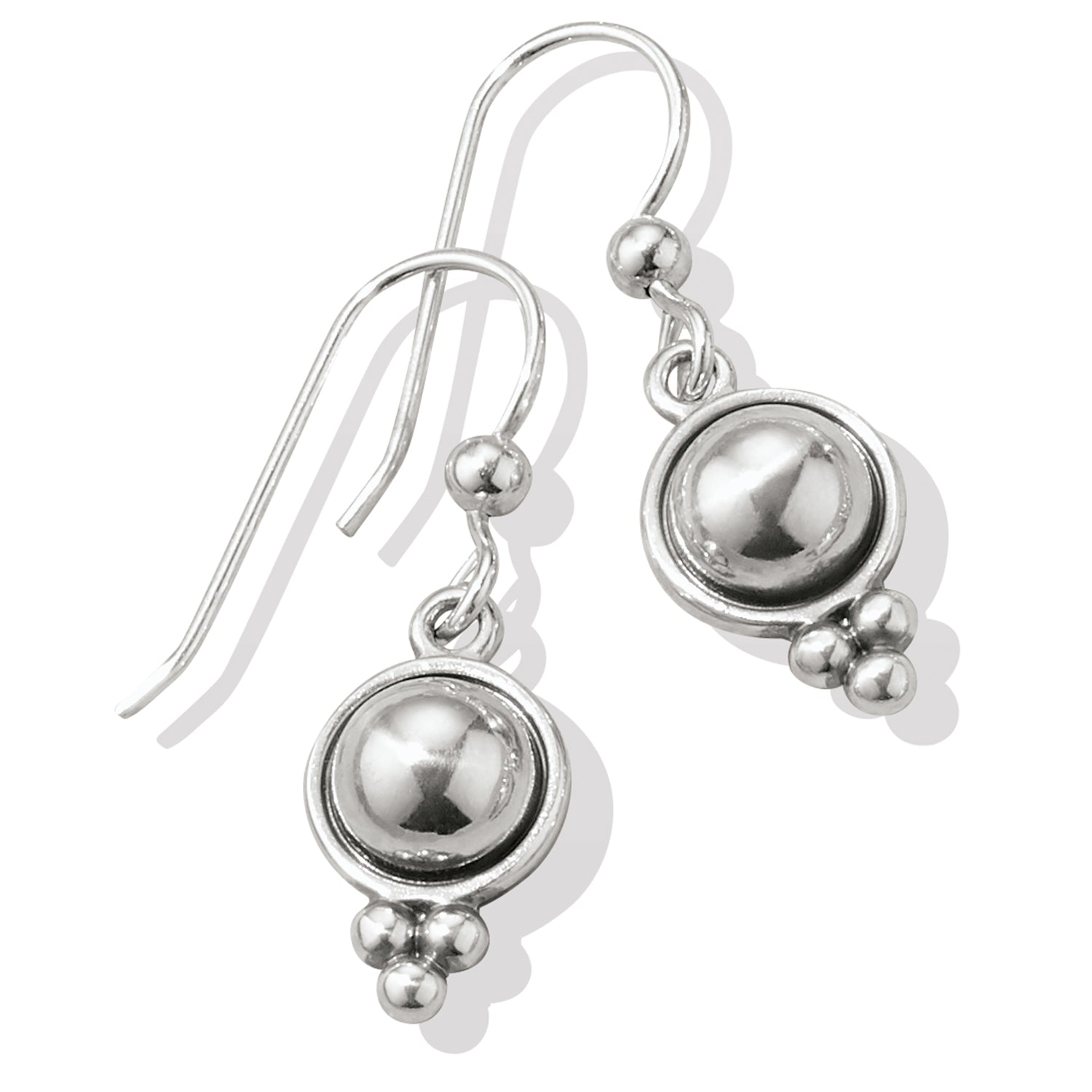 Brighton Pretty Tough Stud French Wire Earrings - Juli's Wearable Art