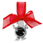 Brighton Santa Photo Ornament - Juli's Wearable Art