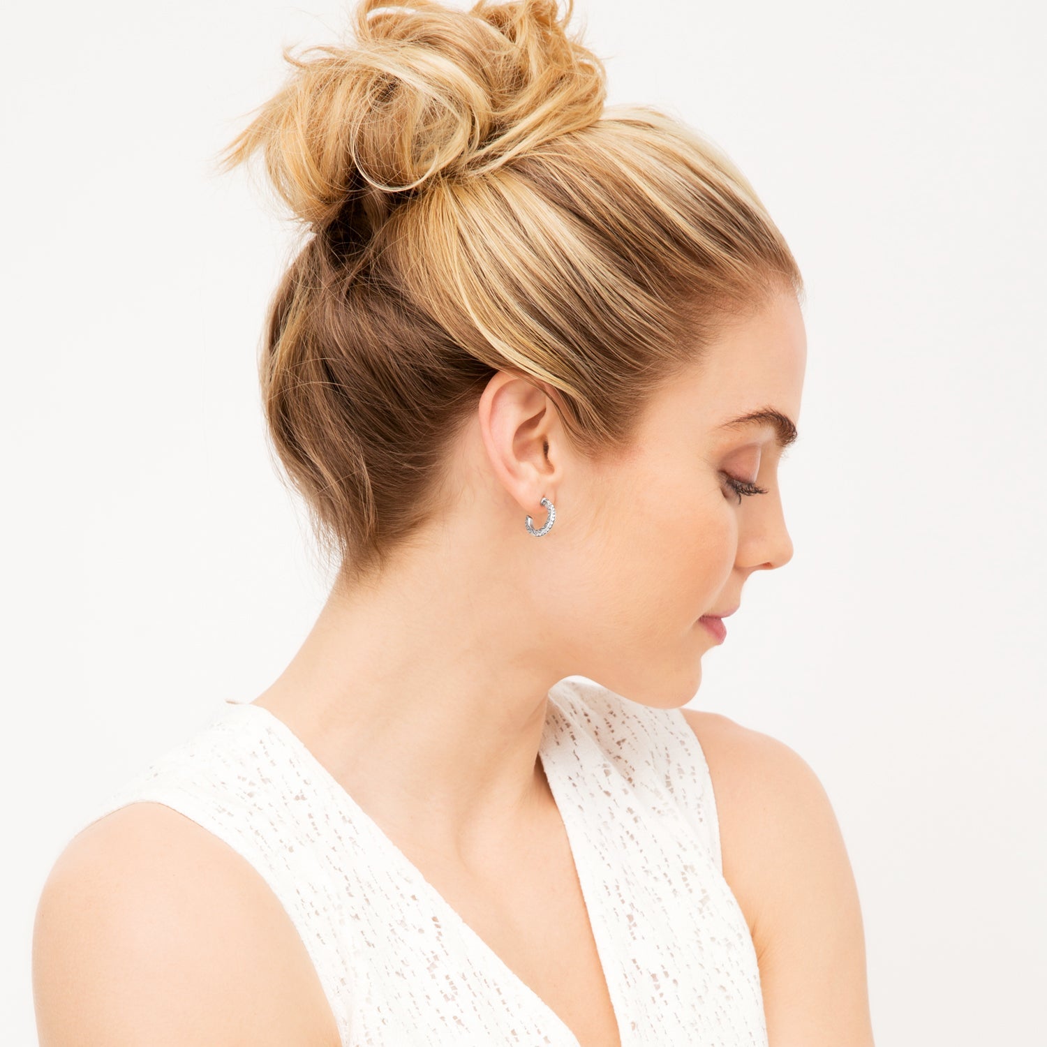 Brighton Secret Of Love Mini Hoop Earrings - Juli's Wearable Art