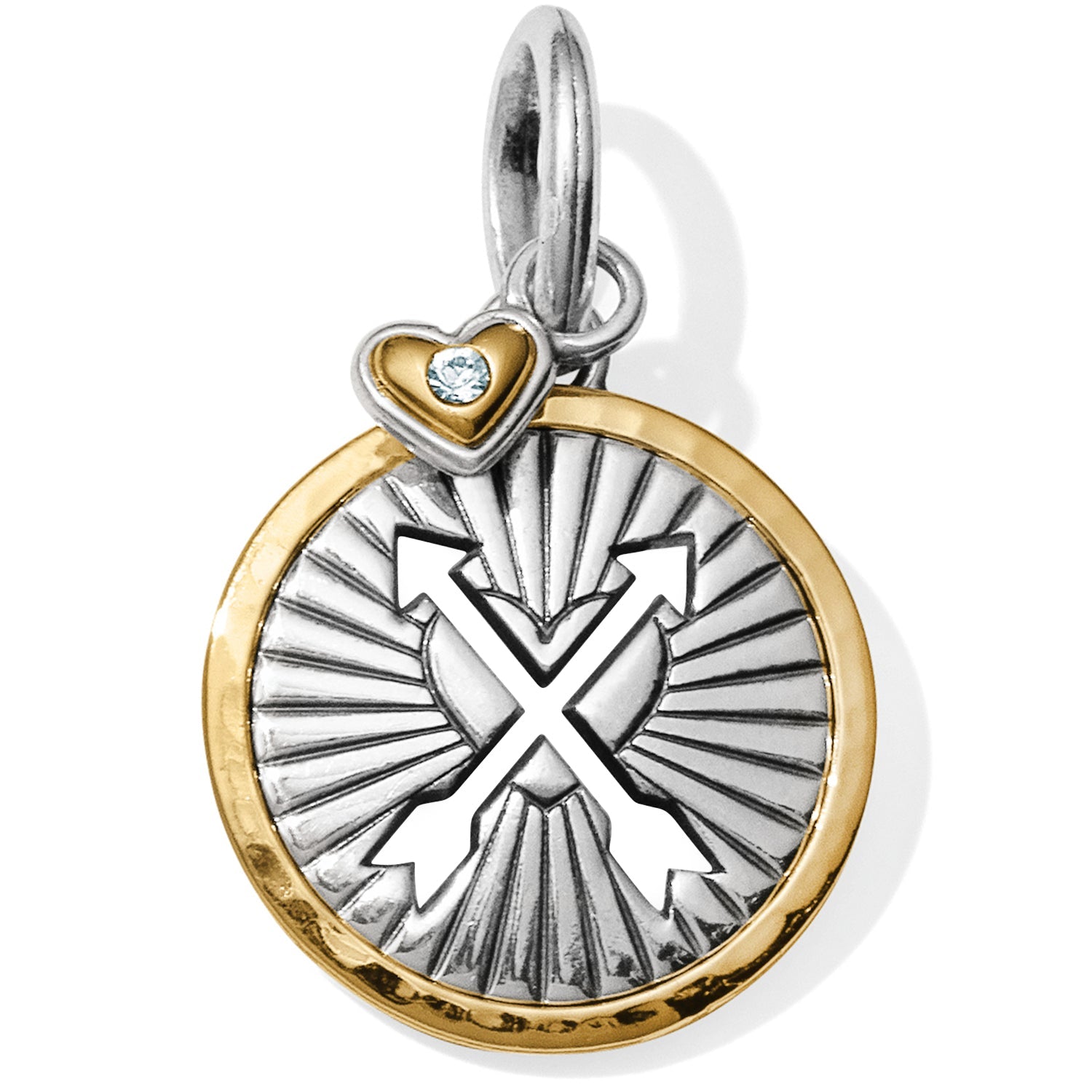 Brighton Shadowshine Arrow Charm - Juli's Wearable Art