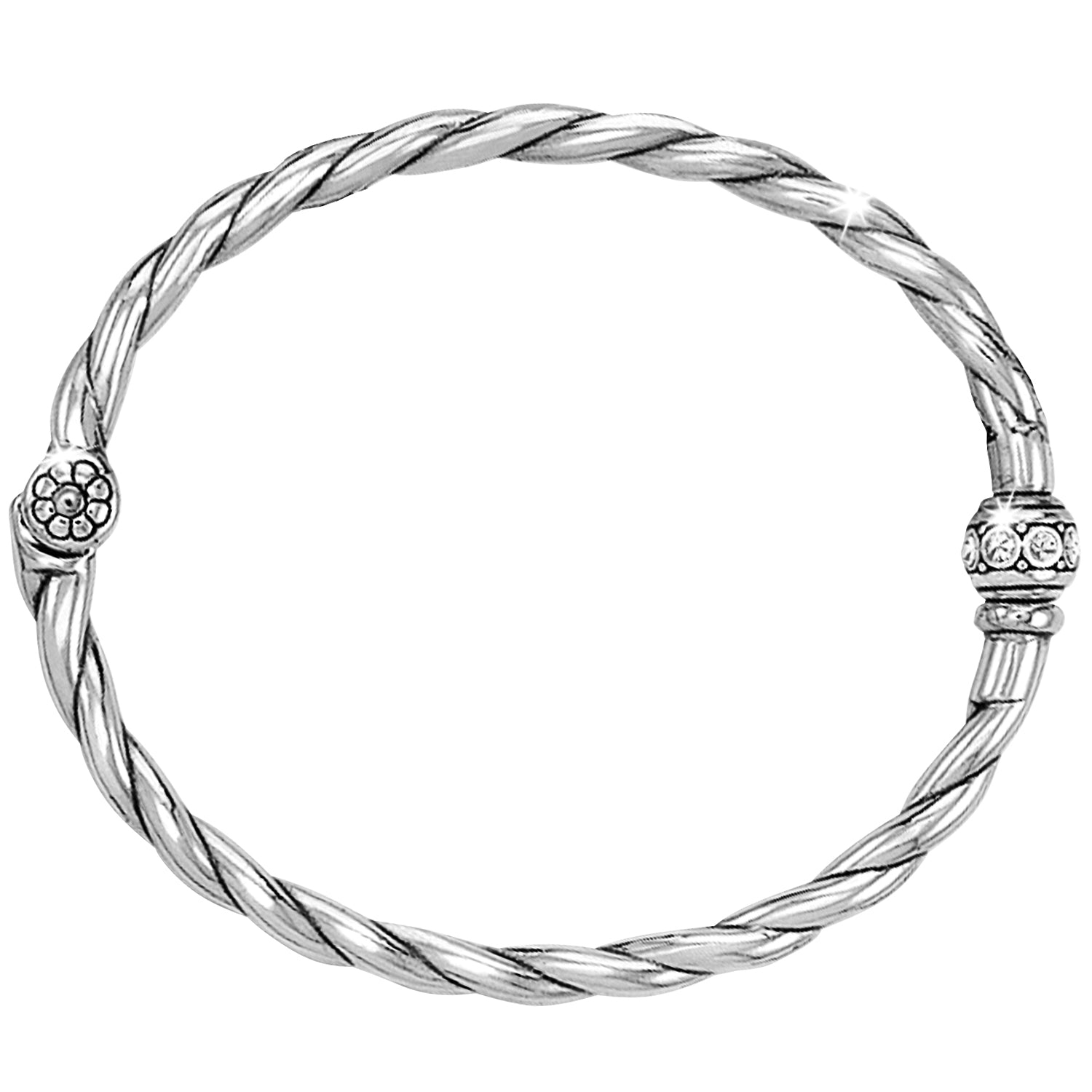 Brighton Shimmer Hinged Bangle - Juli's Wearable Art