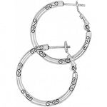 Brighton Small Earring Charm Hoops - Juli's Wearable Art