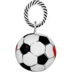 Brighton Soccer Ball Charm - Juli's Wearable Art