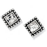 Brighton Sparkle Square Mini Post Earrings - Juli's Wearable Art