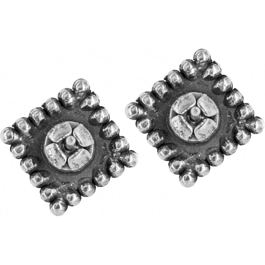 Brighton Sparkle Square Mini Post Earrings - Juli's Wearable Art