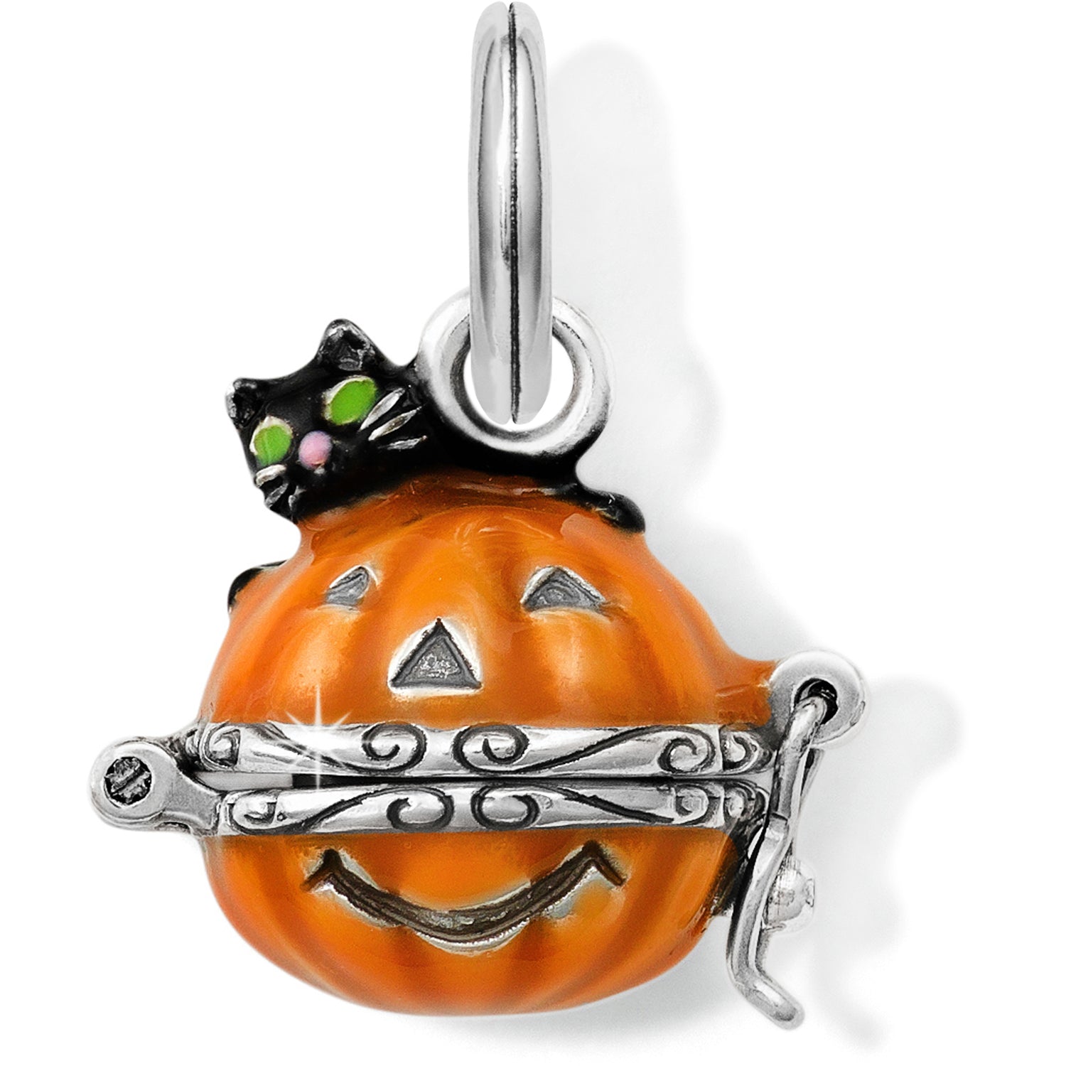 Brighton Spooky Pumpkin Charm - Juli's Wearable Art