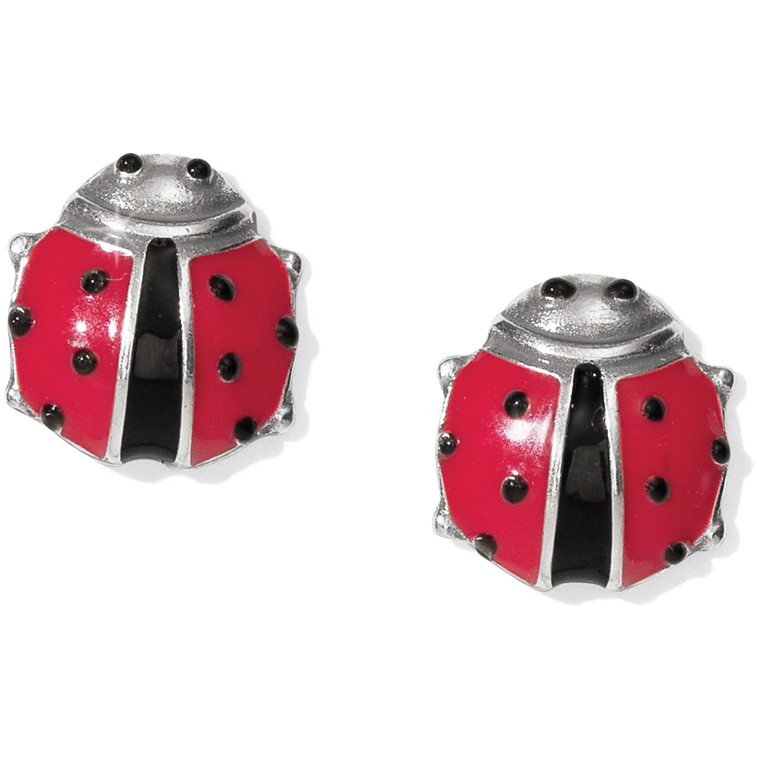 Brighton Spring Ladybug Mini Post Earrings - Juli's Wearable Art