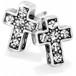 Brighton Starry Night Cross Mini Post Earrings - Juli's Wearable Art