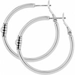 Brighton Twinkle Medium Hoop Post Earrings - Juli's Wearable Art