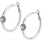 Brighton Twinkle Medium Hoop Post Earrings - Juli's Wearable Art