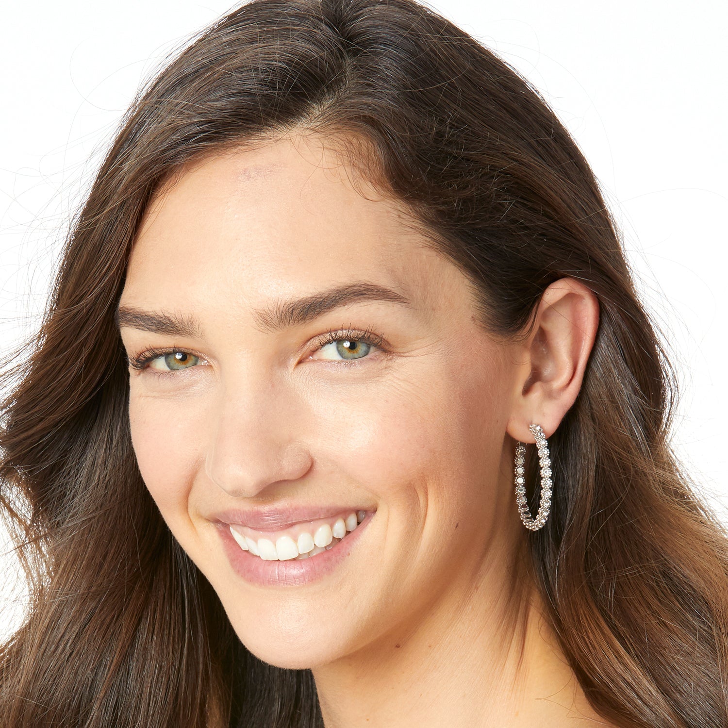Brighton Twinkle Splendor Medium Hoop Earrings - Juli's Wearable Art