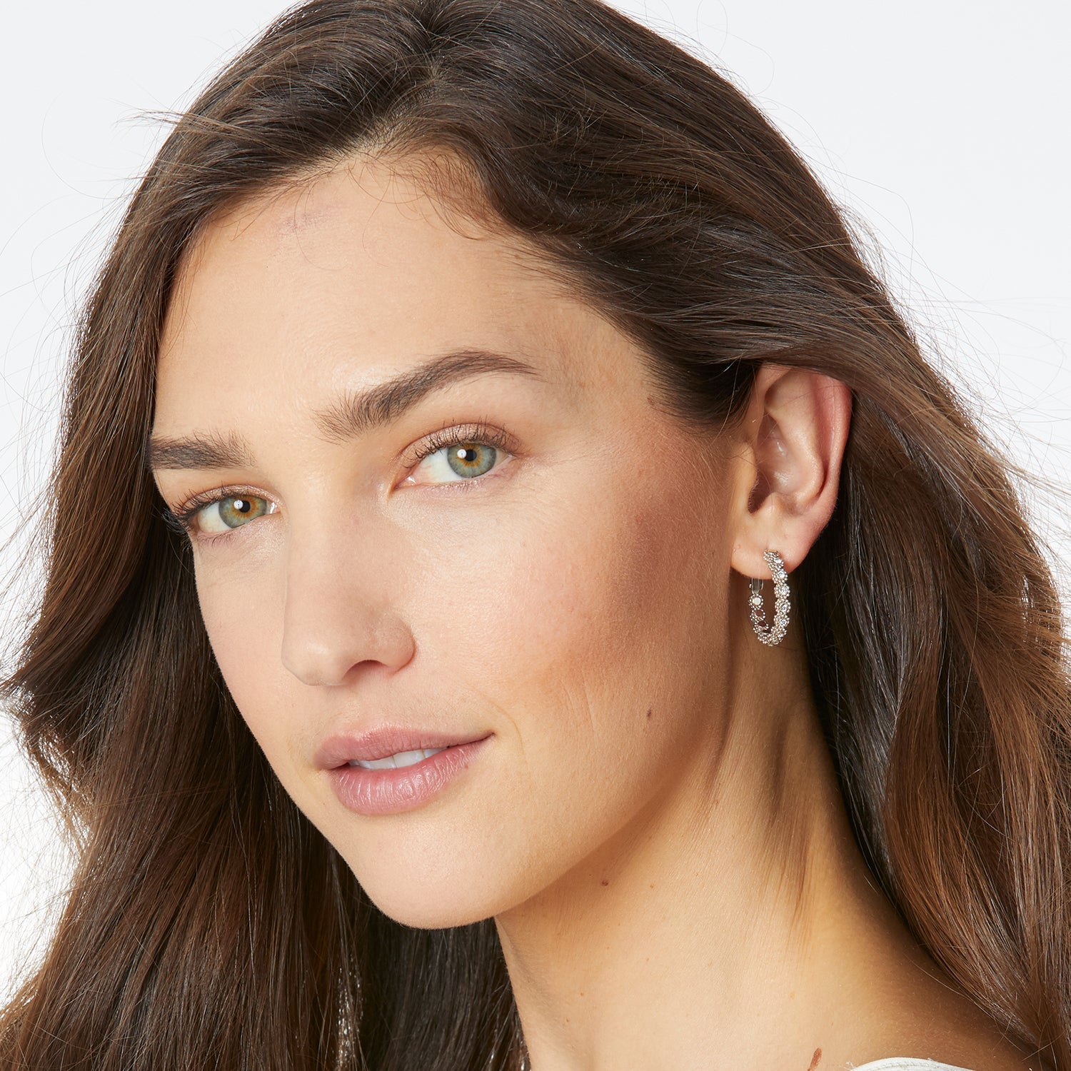 Brighton Twinkle Splendor Small Hoop Earrings - Juli's Wearable Art