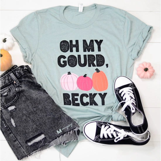 Oh my Gourd Becky Funny Fall Shirt Autumn Shirt