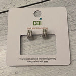 CAI Huggie Earrings - Juli's Wearable Art