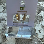 CAI Huggie Earrings - Juli's Wearable Art