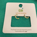 CAI Huggie Earrings - Juli's Wearable Art