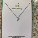 CAI Small Initial Necklace - Juli's Wearable Art