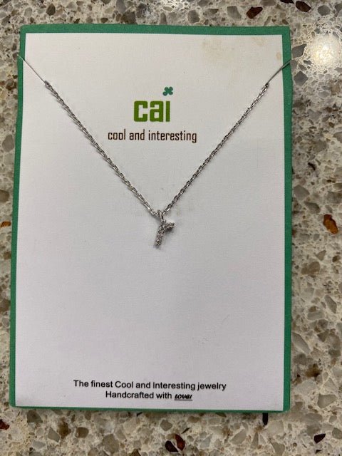 CAI Small Initial Necklace - Juli's Wearable Art