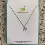 CAI Small Initial Necklace - Juli's Wearable Art