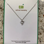 CAI Small Initial Necklace - Juli's Wearable Art