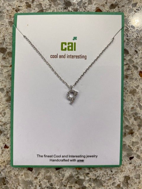 CAI Small Initial Necklace - Juli's Wearable Art
