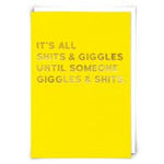 Cool, straight - talking Humor Greeting Cards - Juli's Wearable Art