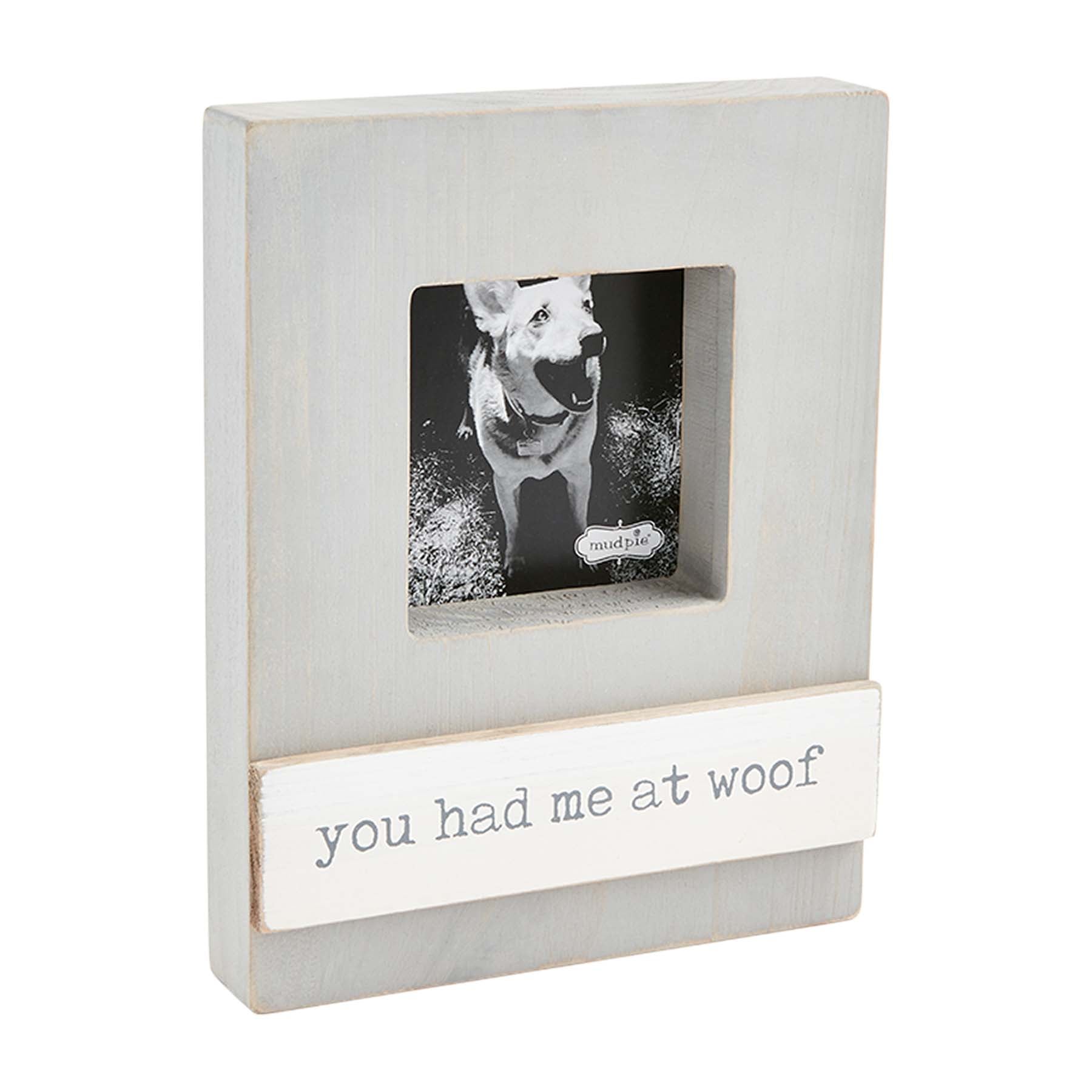 Mudpie Home Is Where Dog Picture Frame