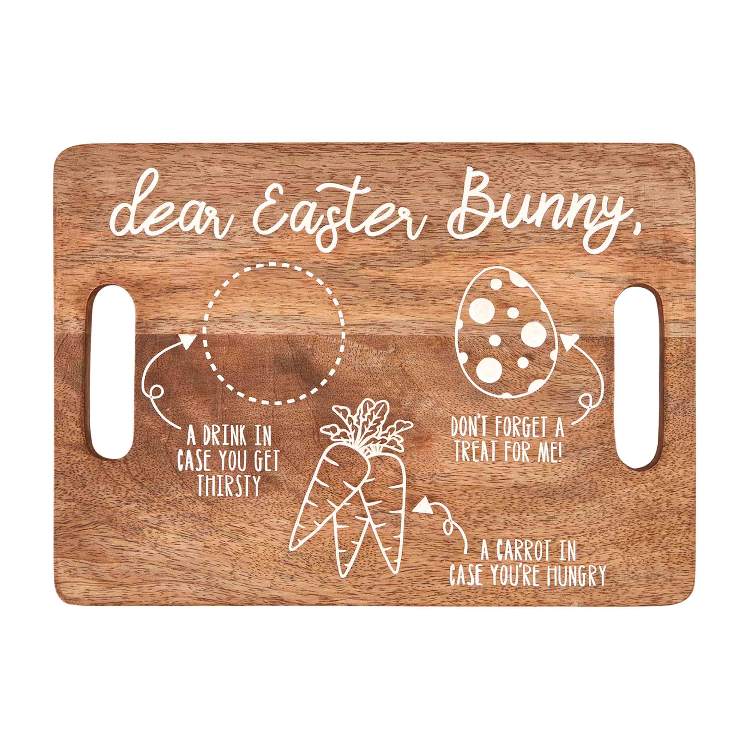 Mudpie Easter Bunny Treat Tray