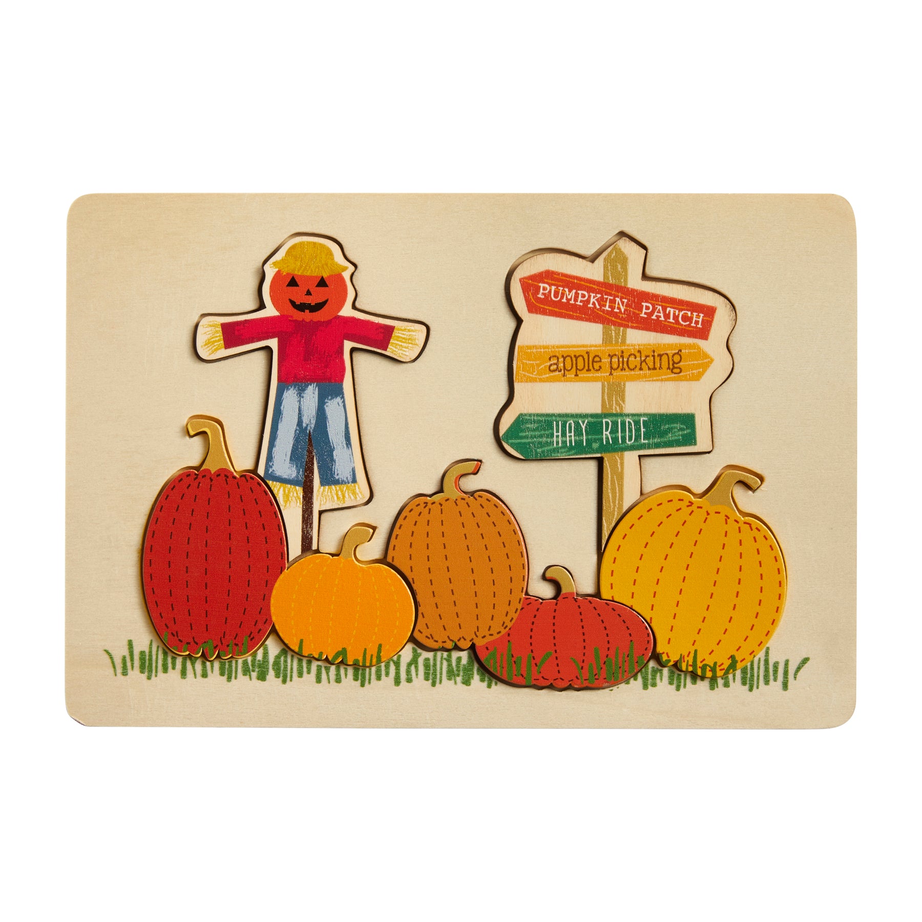 Mudpie Wood Fall Puzzles