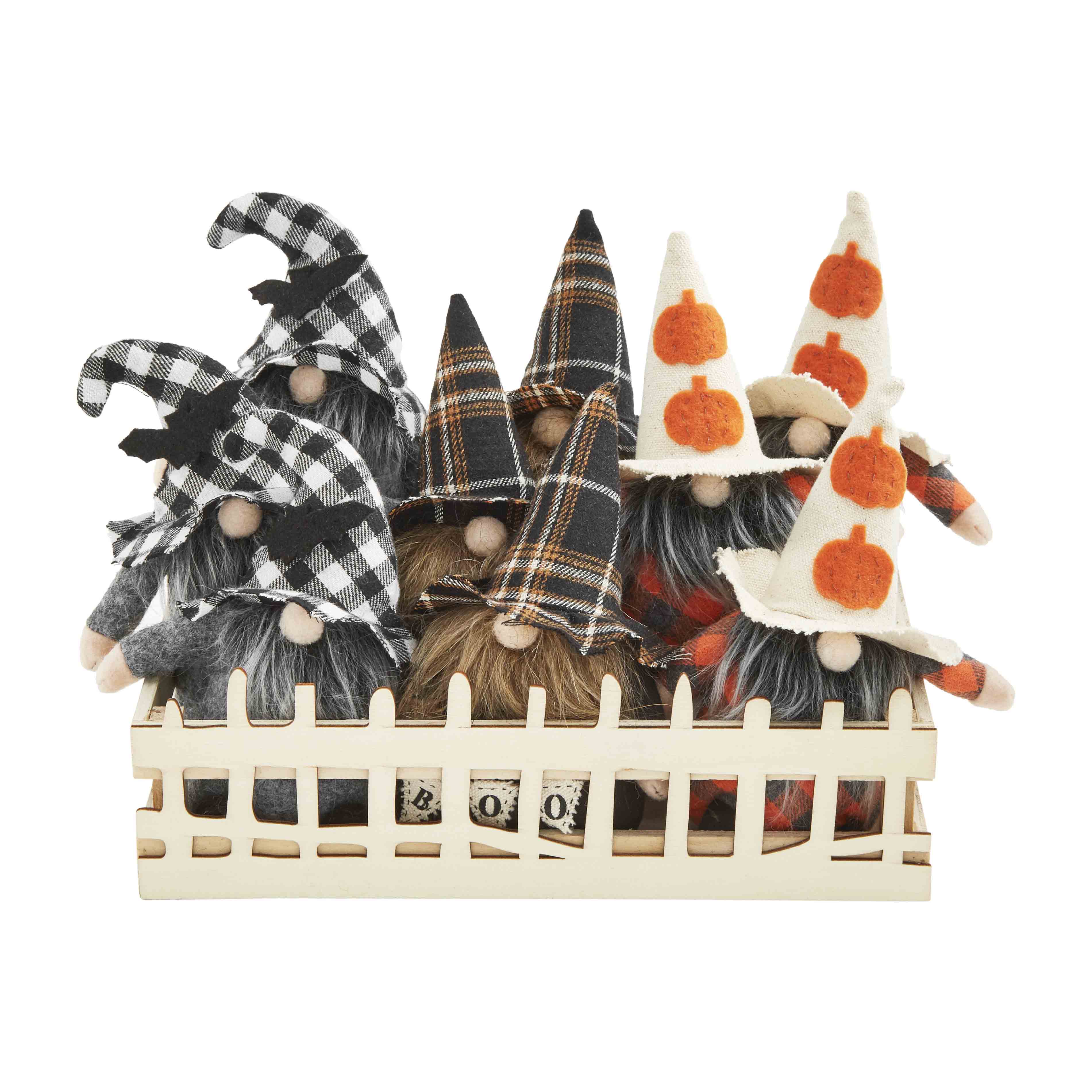 Mudpie Small Halloween Gnome Sitters