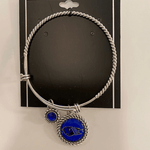 Double Rope Wire Bracelet - School Pride! - Juli's Wearable Art