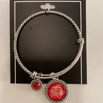 Double Rope Wire Bracelet - School Pride! - Juli's Wearable Art