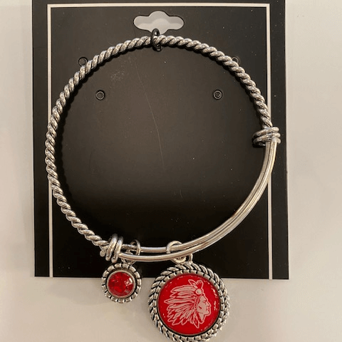 Double Rope Wire Bracelet - School Pride! - Juli's Wearable Art