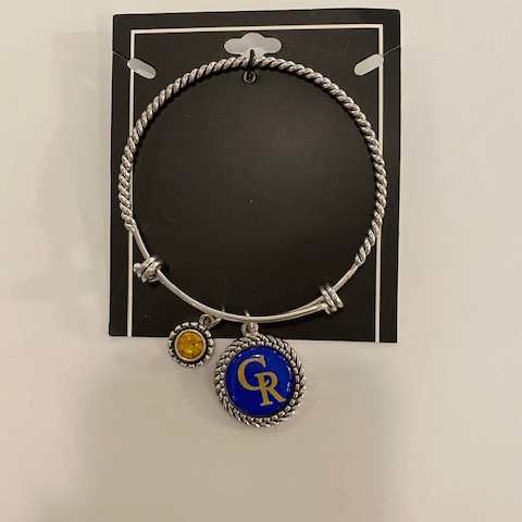 Double Rope Wire Bracelet - School Pride! - Juli's Wearable Art