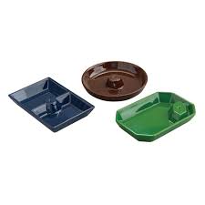Nora Fleming Dainty Dishes (Set Of 3) in Blue, Green & Brown