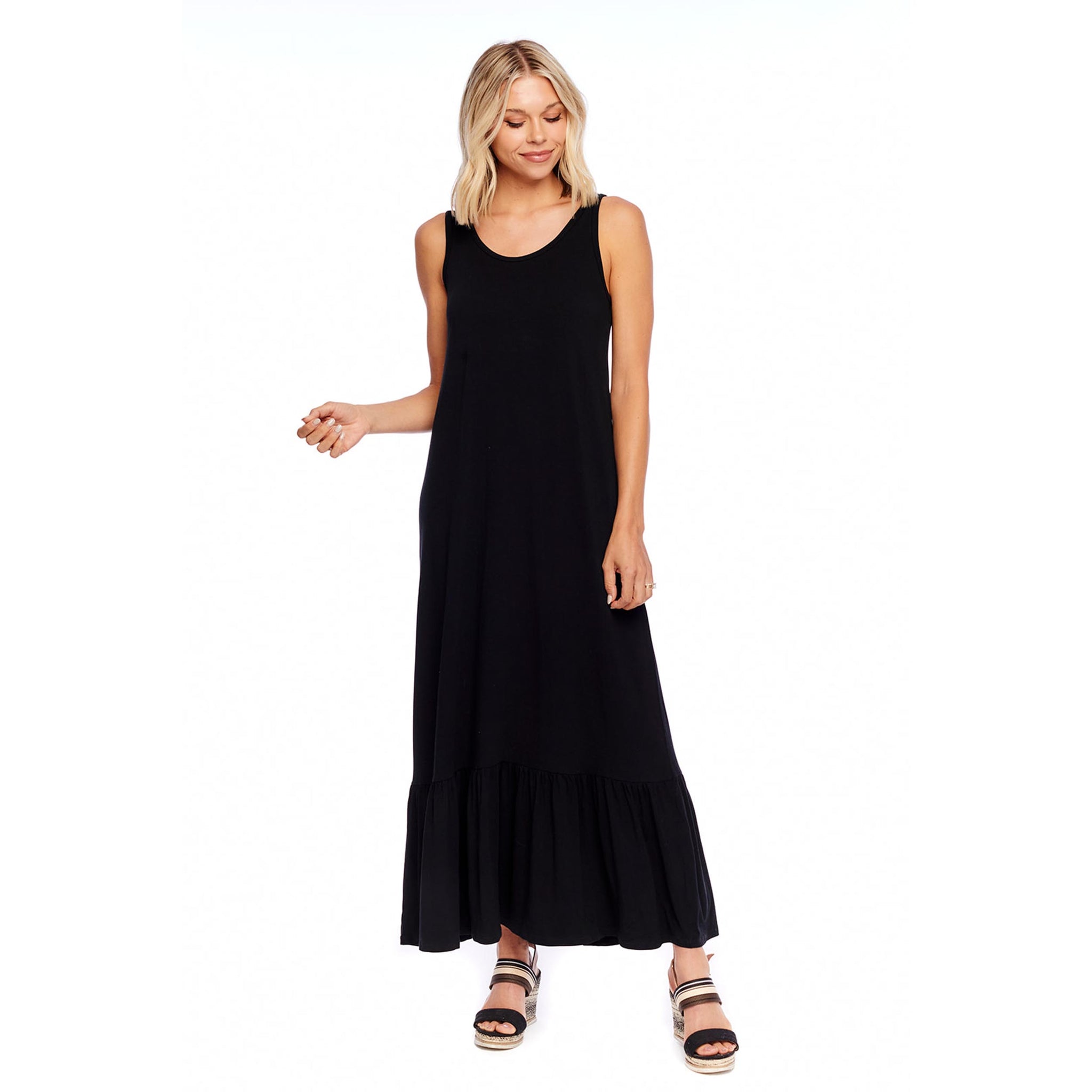 Mudpie Alice Maxi Dress -Black