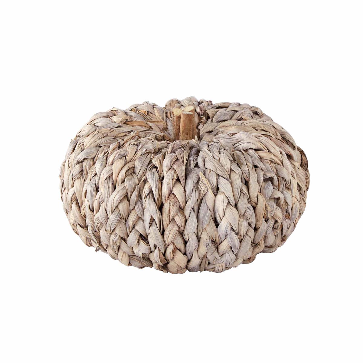 Mudpie Sm Gray Corn Husk Pumpkin