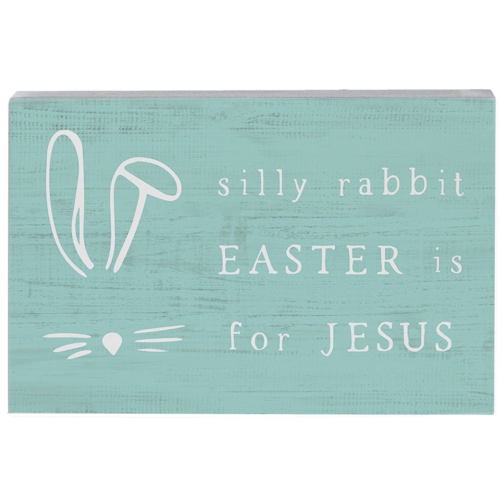 Easter is for Jesus Small Wooden Decorative Block