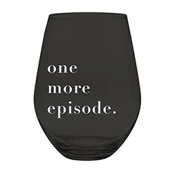 One more episode jumbo wine glass  Trendy Gifts with max length 70 - Lush  Fashion Lounge