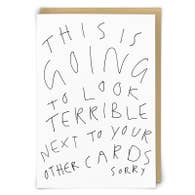 Cool, straight -talking Humor Greeting Cards