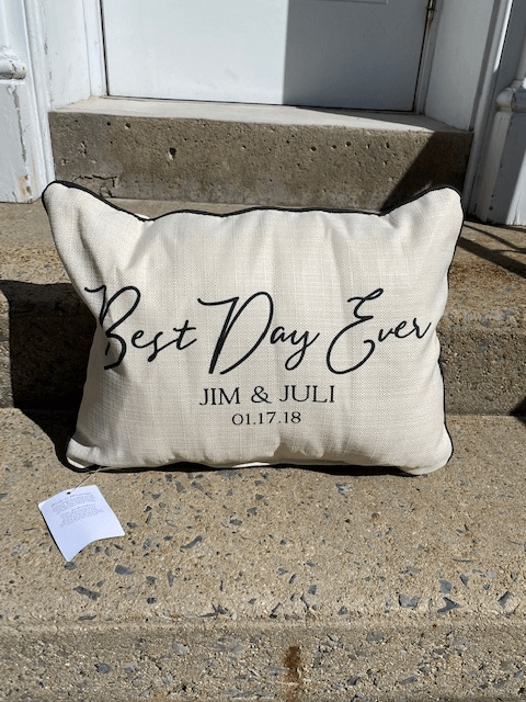 Family Name / Wedding Customizable Pillows