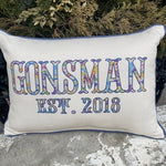 Family Name / Wedding Customizable Pillows - Juli's Wearable Art