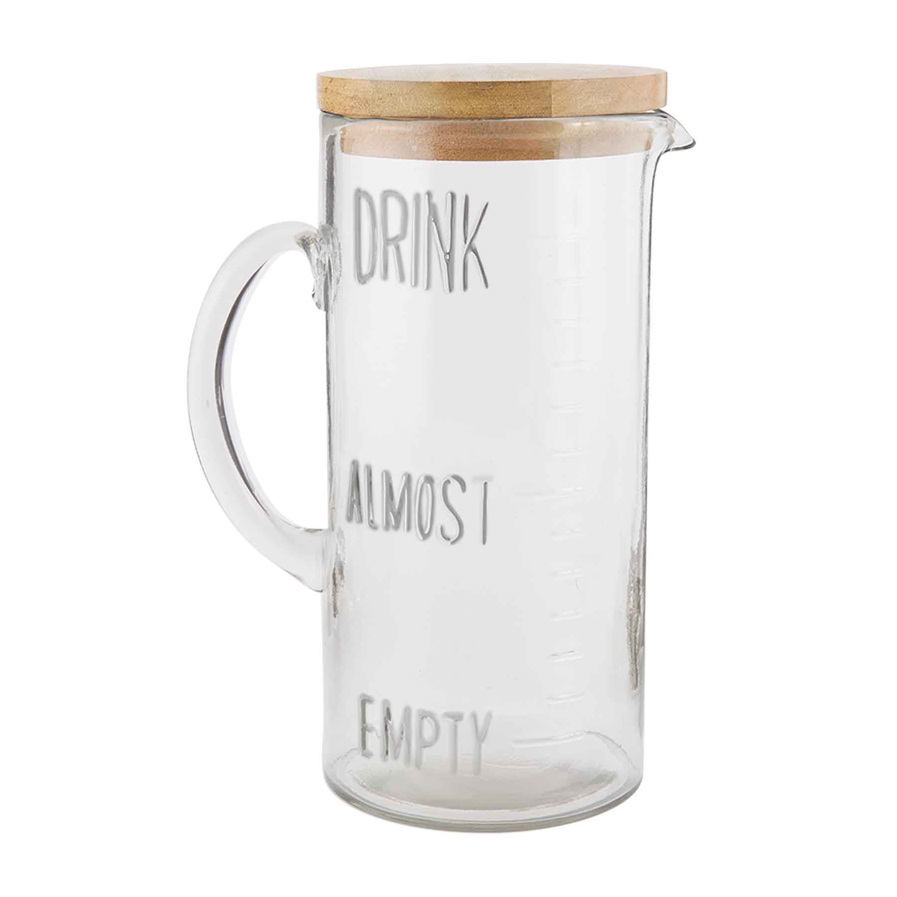 Mudpie Drink Glass Pitcher